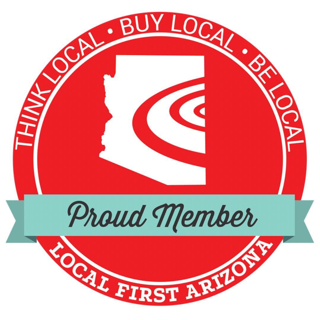 We're proud @localfirstaz Members! Local First Arizona thinks BIG for so many small businesses (including nonprofits!), creating resources and advocating passionately for entrepreneurs to achieve their full potential alongside their business.
And, in honor of Local First's amazing mission we thought we'd share some of our favorite local businesses! Taylor Bishop, a Think BIG consultant and Tempe resident, loves to pick up books and gifts from @changinghands, coffee from @lolacoffeebar, and plant friends from @the_plant_stand_of_arizona.
Caitlin is addicted to miso chicken katsu sandos from @nanayajapanesekitchen + impulsive late night shopping on the @practicalartphx website.
Photos: @the_plant_stand_of_arizona,@changinghands, @nanayajapanesekitchen, and @practicalartphx.