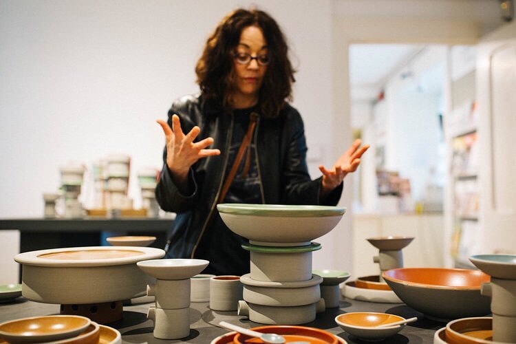 Wow...Here I am talking about my work with the lovely @sorbusminima (formally togetherandsunspell) who interviewed me for their ‘world of others’ website project way back in 2018. Where does the time go? You can check out this interview by visiting my website and clicking on my ‘About’ page and while you’re there, if you subscribe to my newsletter you will receive discounts, giveaways,interesting news and tried and tested recipes from myself and the chefs that I love. Oh...and one more thing...if you subscribe today, you will have a chance to win one of my ceramic towers. Winner will be notified tomorrow! #giveaway #newonlineshop #wheelthrown #pottery #architecture #watertower #contemporaryceramics #modernism #brutalistarchitecture #towers #foodie #foodstyling #tableware #snacks #contemporaryart #designermakeruk #competition
#handmade #kitchenstyling #brutalceramics #handmadeinwales