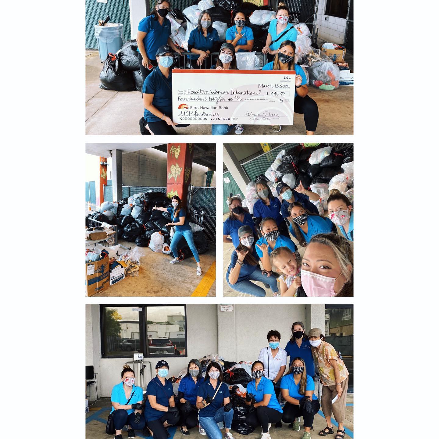 Thank you all so much for your generosity! We collected over 2,600 LBS of donations. Thank you @unitedcerebralpalsyhawaii for the amazing work that you do and for allowing us to participate in your Reuse & Diversion program. The funds we raised today will help fund our scholarship programs!! 🙏🏽💕
✨Mahalo to all of the EWI volunteers for your time and effort! We can’t do it without you.✨
💙 Our 2 scholarship programs—EWISP and ASIST—fund the college education of graduating seniors and adults returning to school, respectively.
💙 Executive Women International is a professional organization dedicated to promoting literacy in the Community, forming Connections through networking, and furthering its members’ Careers.