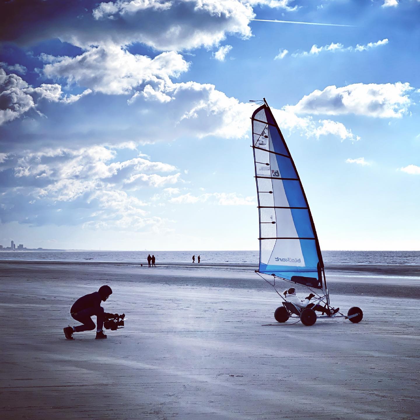 Spelen op het strand :) #yuverta #blokart #yuvertachallenge #videoproduction