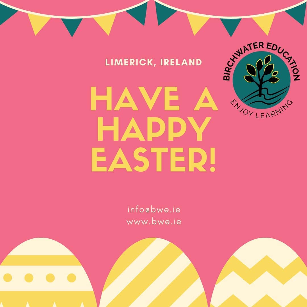 Have a lovely Easter Sunday! From all of us at BWE
#enjoylearning