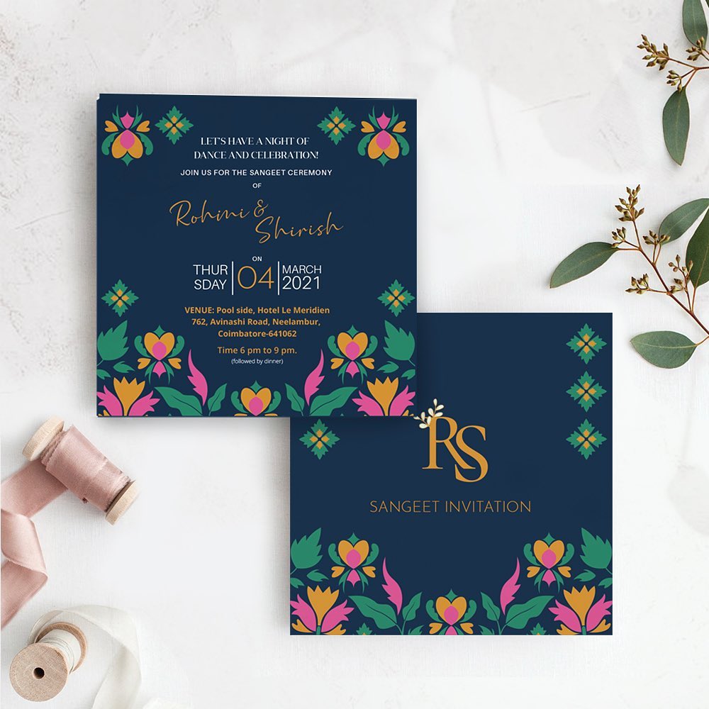 Wedding invite!
Keeping the theme simple and minimal, this invite was Desiging for a sangeet event. The contemporary designs and color scheme have a very Indian feel to it! Also keeping it dark theme felt right!
.
.
.
.
.
.
.
.
.
.
.
#wedding #weddinginspiration #weddinginvitations #weddinginvites #weddinginvitation #invitationcard #invitationdesign #weddingstationery #weddinginspiration #graphicdesign #graphicdesigner #illustration #illustrator #indiangraphicdesigner #designer #weddingideas #weddinginspo #weddingstyle #weddingcards #womenofgraphicdesign #womeninbusiness #womeningraphicdesign #invitationcards #weddinginvitations #sangeet #digitalinvitations #weddinglogo #weddinglogodesign #weddinglogos #weddinglogosdesign #digitalinvite #weddingideas #digitalinvitation .