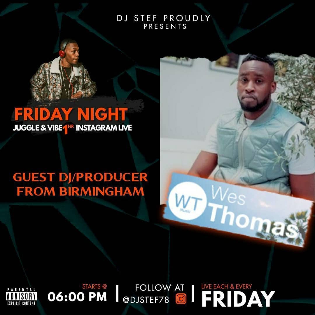If you're free on Friday, ill be doing a quick insta live with @djstef78 and Mr Serious himself @officialmaxwelld from 6pm
Follow Dj Stef to tune in!
.
.
.
.
.
#instalive #interview #ukmusicscene
