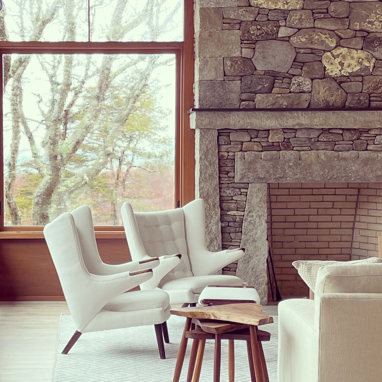 Still life with Papa Bear #midcenturymodern #hanswegner