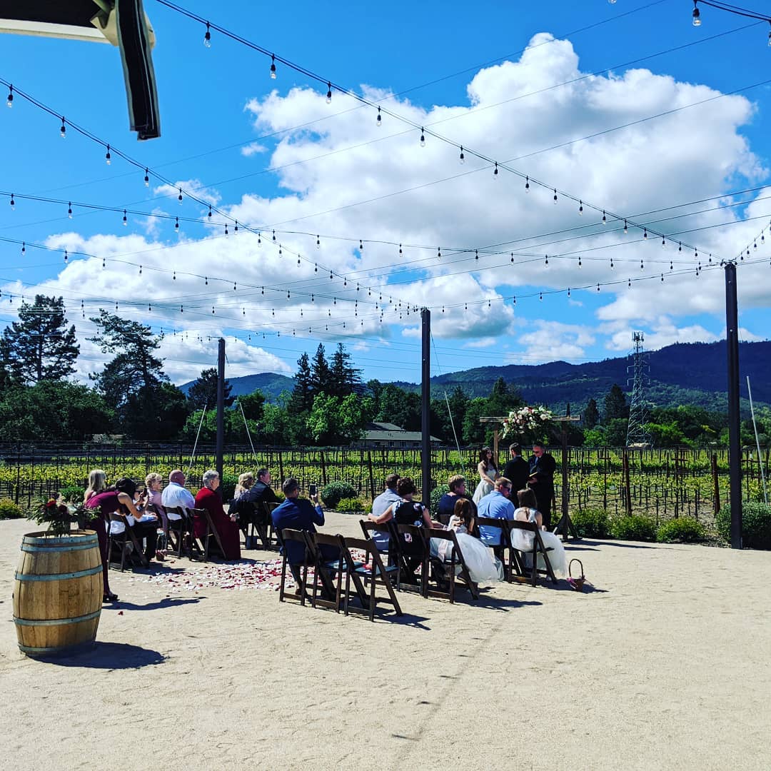 Beautiful day at #trepostinapa. Even the sky chimed in.