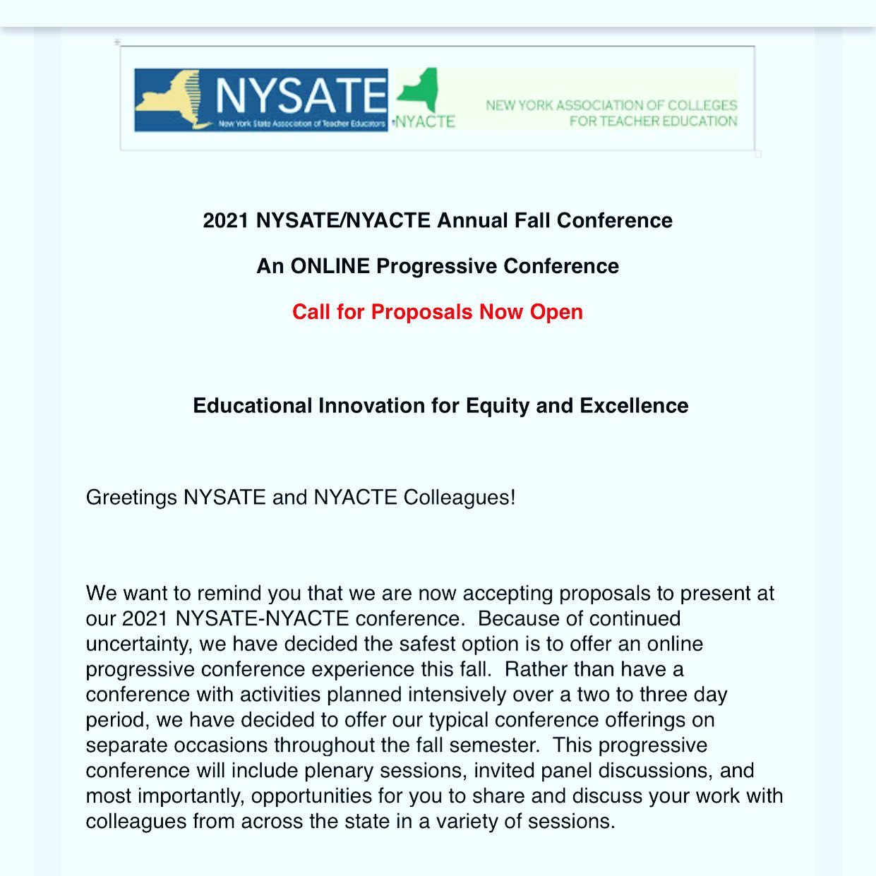Visit the NYSATE website
