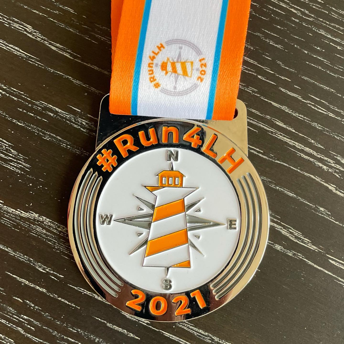 I was given another amazing opportunity to designs this years #run4lighthouse medal and logo design for 2021. Still time to register and support @lighthouse4grievingchildren 🧡