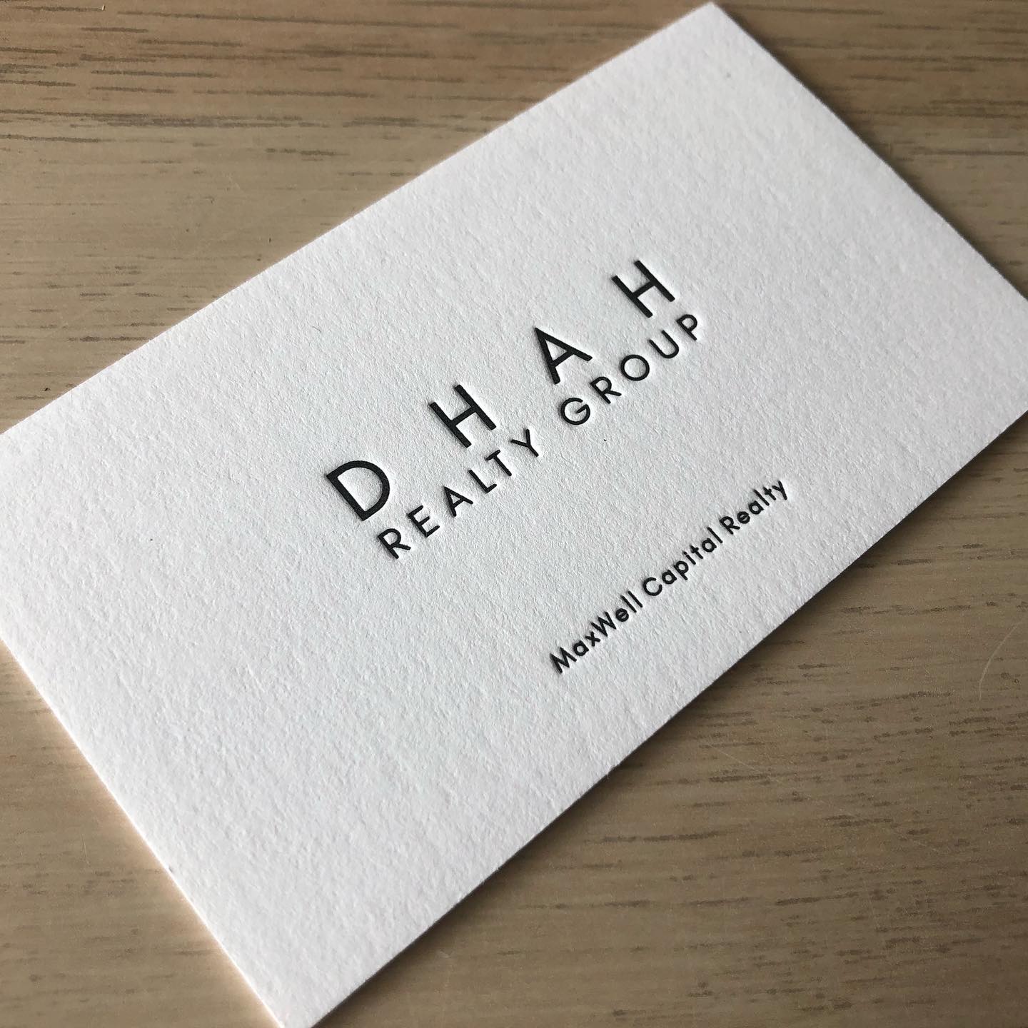 So impressed with this letterpress business card that we had Feast Letterpress print for us! Great job Feast!! Can’t wait for another letterpress job!! #welovepaper #letterpress #paperpanache