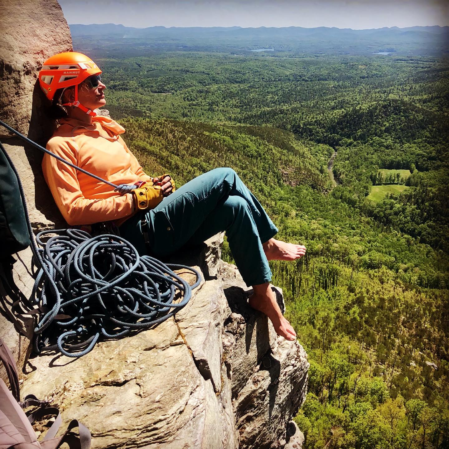 Where do you feel “AT HOME”?
As someone who has been self-employed and somewhat nomadic most of my adult life, the answer to this question used to revolve around relationships, and simply included *anywhere with people I love.*
☀️ However, I’ve noticed over the past few years that the answer has shifted to actual physical locations…wild places, places of raw beauty...places I have to make a considerable effort to visit.
💝 “Home” is a bit less about the comfort, care and joy I feel being in the presence of those that I love, and increasingly about 𝘁𝗵𝗲 “𝗵𝗼𝗺𝗲” 𝗜 𝗵𝗮𝘃𝗲 𝗳𝗲𝗹𝘁 𝘄𝗶𝘁𝗵𝗶𝗻 𝗺𝘆 𝗼𝘄𝗻 𝗵𝗲𝗮𝗿𝘁 as it has grown and been shaped by experiences in these places.
🌍 Home is anywhere I tap into the beauty and simplicity of the earth…Anywhere I have become more present, more aware, more in tune with the rhythm of my breath and heartbeat, and more in touch with how I am related to and relating with all living things around me.
🏜 Home is deeply connected to the climbing areas I’ve returned to over and over, that have offered a reflection of what I have both discovered and forgotten about myself and about life.
🦋 “Returning home” in this way gives me the gift to really SEE - up close - the work I still have (and get) to do, while being challenged, scared and elated in mountains, deserts, canyons and beyond.
🐾 Home is also in community in these places…playing, sharing, supporting, learning, and growing.
❣️ I would be curious and grateful to hear who, what or where “home” is for you…
📍Adventuring on S’atsoyaha (Yuchi)
ᏣᎳᎫᏪᏘᏱ Tsalaguwetiyi (Cherokee, East) land
📸 thanks @tudayandtomorrow 🐈
#home #presence #wildspaces #heart #natureswisdom #listenwithin #gratitude #anugraha #community #climbing #linvillelove #linvillegorge #wnc