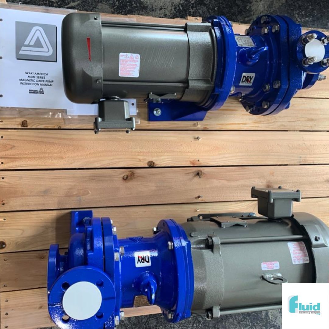 Coupling Magnetic Centrifugal Pumps with their motors Assembly. Ready to ✈️ our customer #iwakiAmerica #pumps #motor #centrifugalpump #usa #fluidhandling #panama #venezuela #dominicanrepublic #caribbeanislands