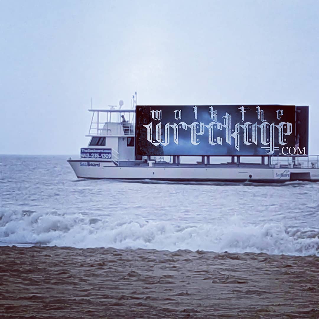 The beach knows about Walk the Wreckage.com