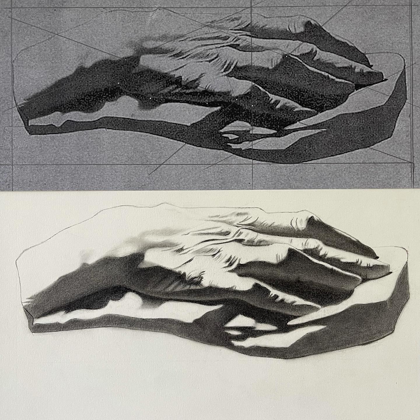 Bargue drawings. Enjoying the process. #bargue #barguedrawing #barguedrawingcourse #charlesbargue