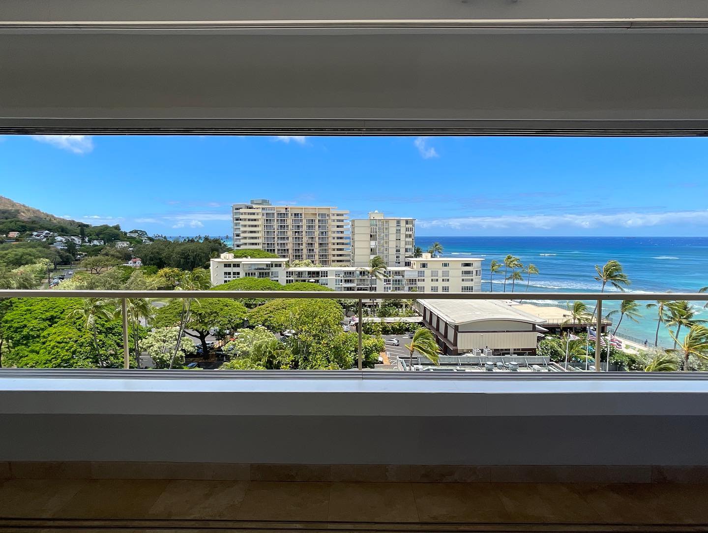 $1,000,000 diamond head views + $1,000,000 ocean view.
