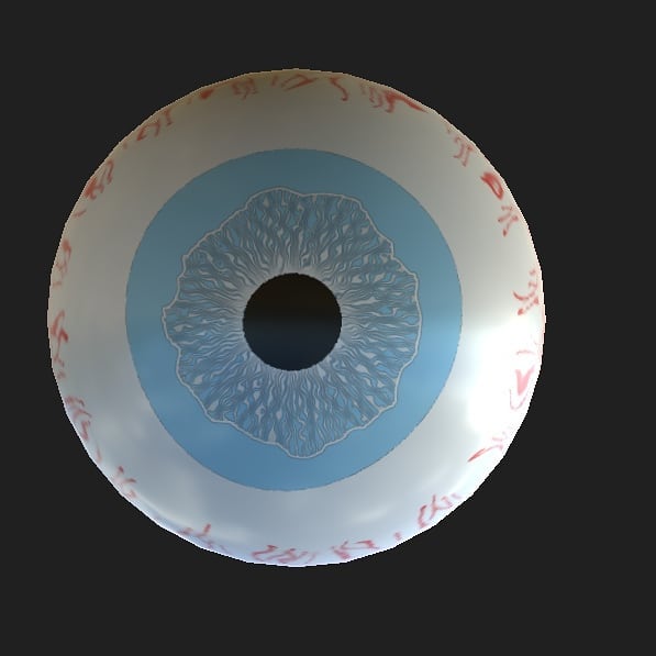 Been working on an eye texture on and off for a little bit to get some practice in with substance designer . Hopefully I can find a use for it at some point when I'm finished #3dmodeling #3dart #substancedesigner #texturing #texturing3dmodel #texturingartist