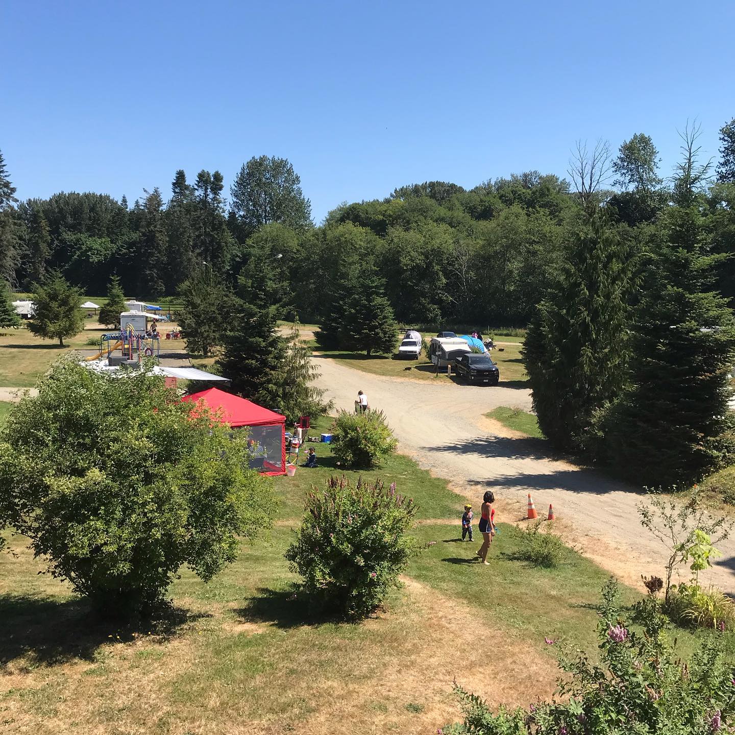 What a great long weekend! So many nice people visited our park 🥰 We really enjoy meeting you all and hearing your stories 😃 We look forward to your return… if you see this, please comment on your favourite part of camping here ❤️ #comoxvalley #komoksfirstnation #puntledgervcampground #longweekend #longweekendvibes #familyvacation #campbc #puntledgeriver #goodtimes