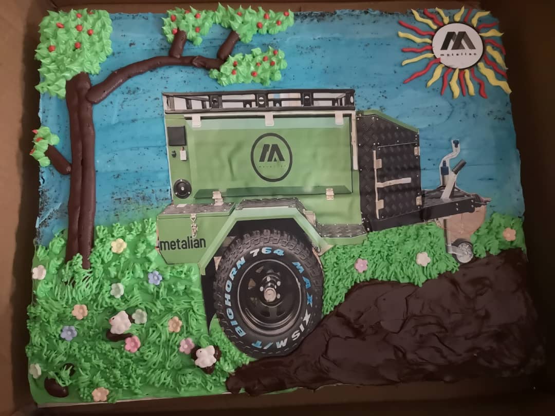 We admit that we might be a little biased, but this is the best cake we've ever seen.
-
#delicious #design #craftsmanship #cake #cakeart #trailers #travels #traveler #adventure #maverick #madelocally #localislekker #southafrica #celebration