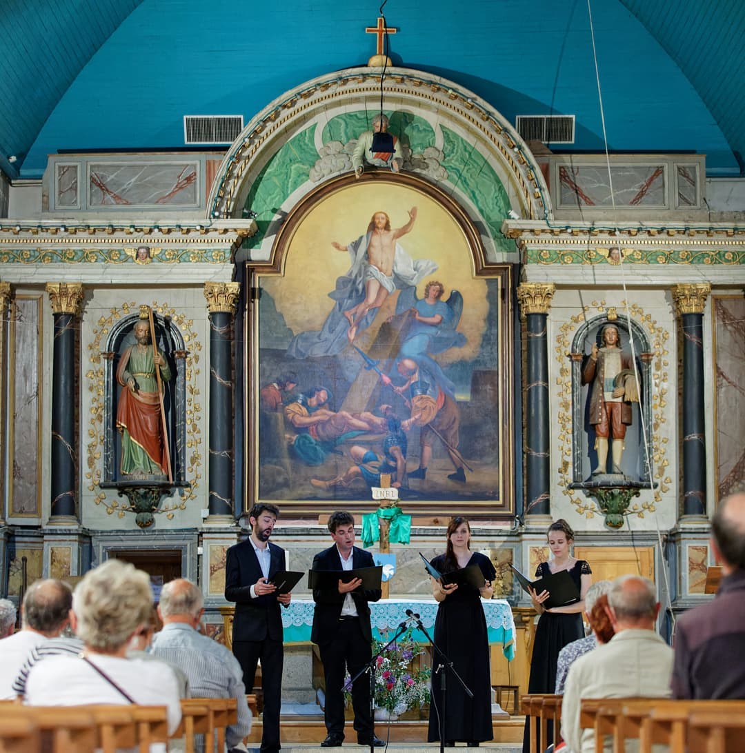 Guidés par la musique qui unit.
Nos remerciements chaleureux à l'association des amis de l'orgue de Ploemel qui nous a permis de nous produire dans un si joli cadre.
Crédit photo : Francis Payol (@francispayol) 📸