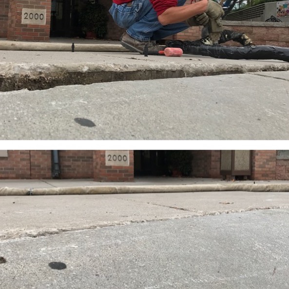 Commercial concrete can take a beating especially when forklifts are involved. Fortunately out poly foam can level out commercial concrete and stand up to the weight of a forklift and it’s load.
www.corsairconcretelifting.com or 3378886748
#lakecharlesla #beaumonttx #lafayettelouisiana