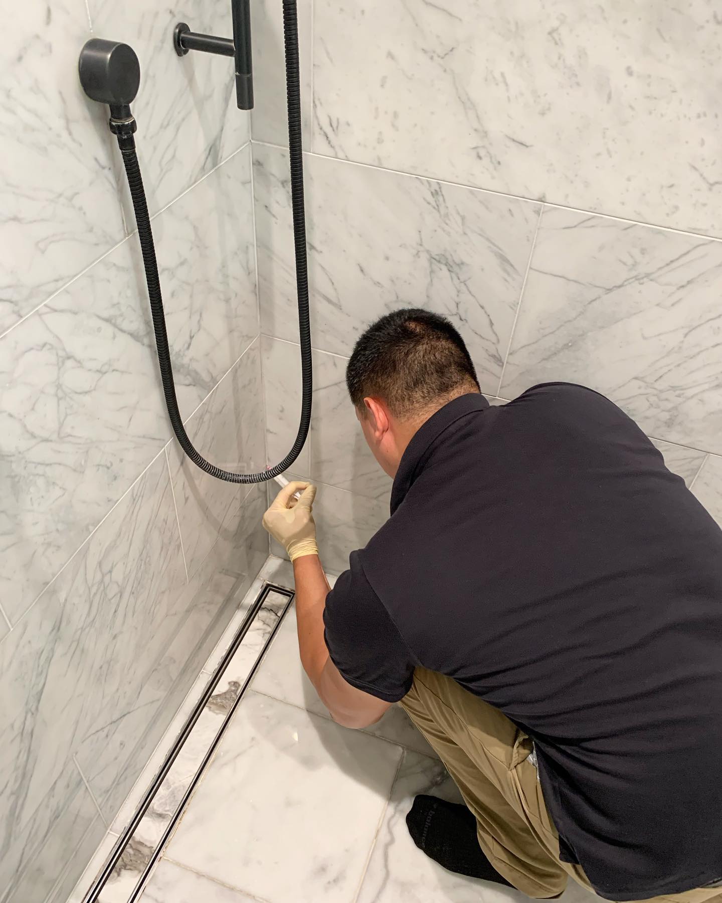 Showers are not water-resistant; showers require proper independent repairs to resolve the water infiltration we call Waterlogged Showers™; followed by proper surface maintenance we recommend at least every two years.
.
.
.
.
.
.
#TERSOMR #Architecture #InteriorDesign #TileInstallers #Marble #Stone #LuxuryBathrooms #Homeowners #Contractor #showers
#LuxuryHomes #Luxurynyc #NYC #Architect #Tile #MarbleNYC