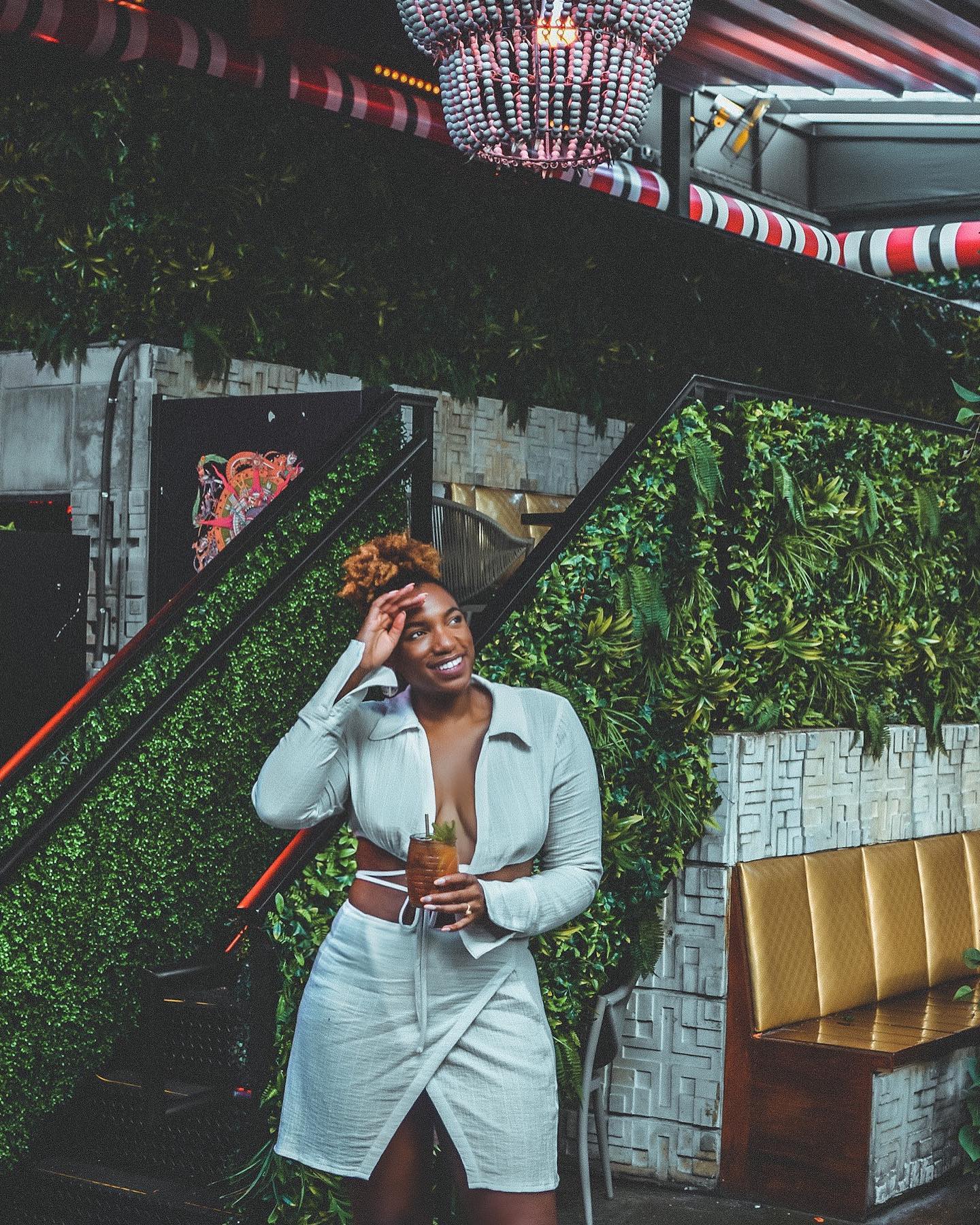 Did you see this on my IG stories!? 🌮 Had the best tacos of my life at @mayamiwynwood IT👏🏾 WAS 👏🏾 THE 👏🏾 BEST! #MayamiWynwood I’m so glad y’all recommended it to me when I asked for restaurant suggestions. We loved the hongos de temporada, hongos con papa, and tempurongos tacos. Plus, the decor here is @whattaylorlikes approved!!