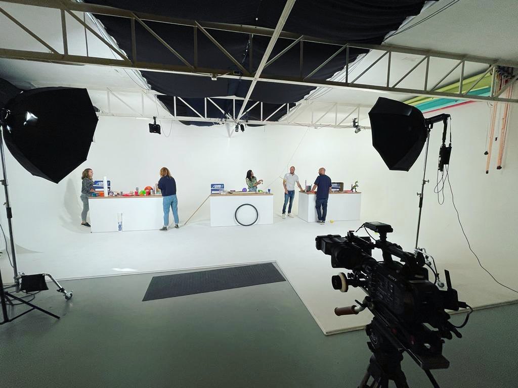 Shoot voor #baxprojects #studio #videoproduction