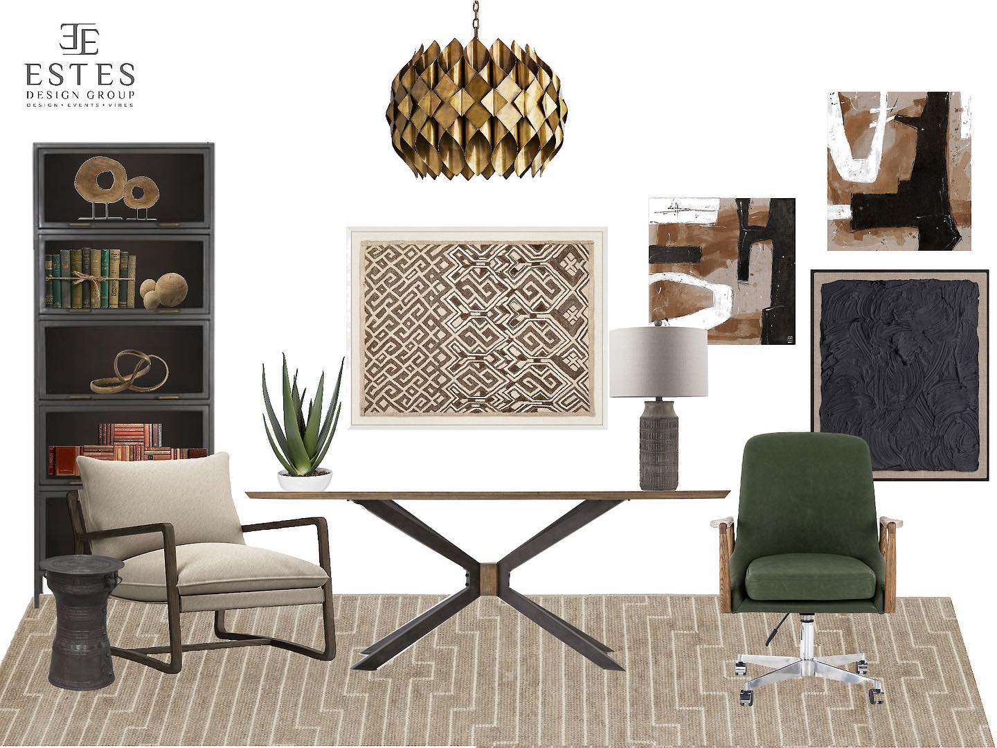 With more professionals working from home more than ever before, it’s time to refresh your focus! Here’s some inspiration for the men. 💼
#estesdesigngroup #homeoffice #office #officespace #officedecor #officedesign #workfromhome #officeinspiration #homeofficedecor