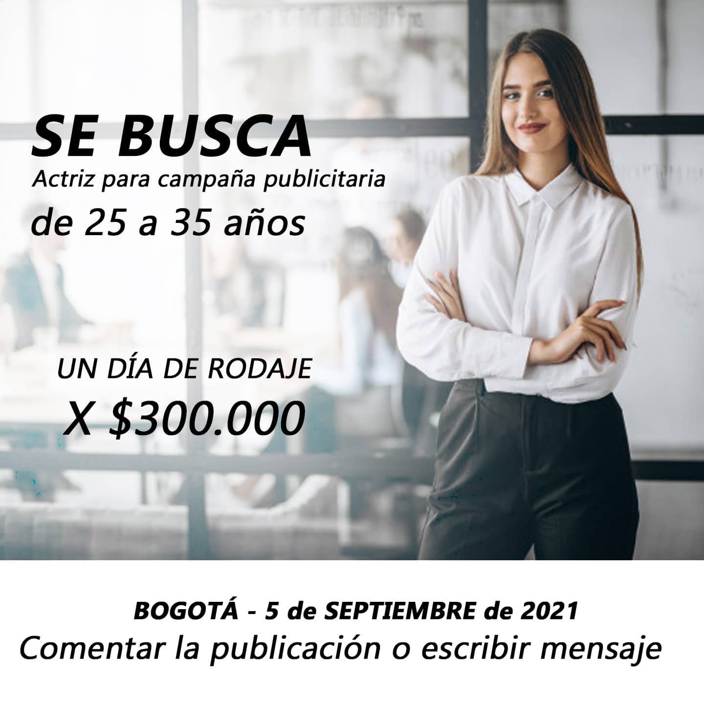 Cierre el 5 de septiembre
Bogota