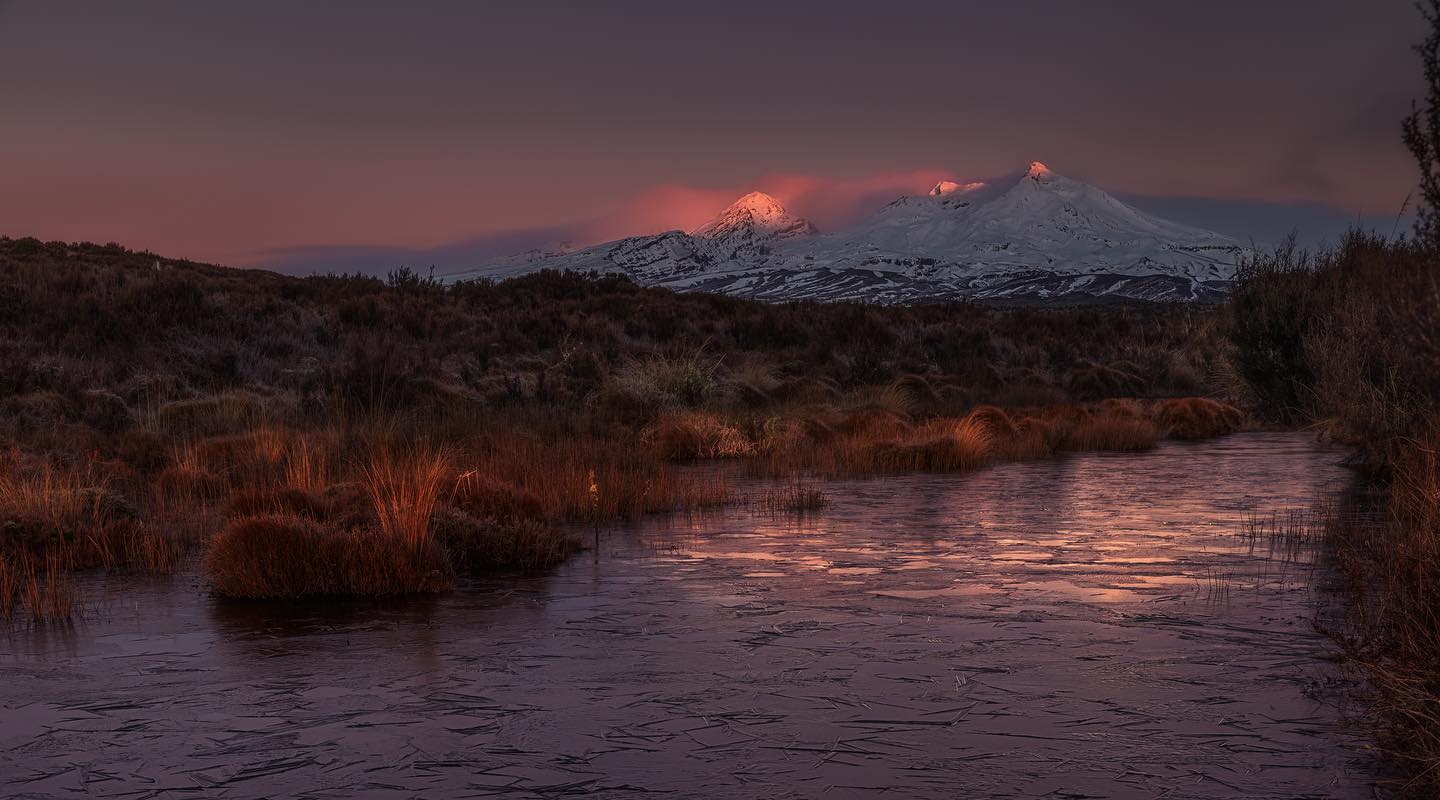 Mount Ruapehu blushing in morning glory ❄️😊
I’ve been to this location countless times in the last year and each time come away with a different mood of Ruapehu. This is perhaps my new favourite 😍
.
.
.
.
#newzealand #tongarirocrossing #tongarironationalpark #kiwi #airnz #landscapephotography #reflection #igers #igtravel #ig_newzealand #natgeo #instagood #mountains #lakes #sunrise #nzmustdo #winter #rebels_nature #newzealandlife #naturefirst #amazingausnz #longexposureoftheday #dosomethingnewnz #capturenz #moodygrams #instagood #ig_captures #earthpix #mountruapehu #lovetaupo #ruapehu