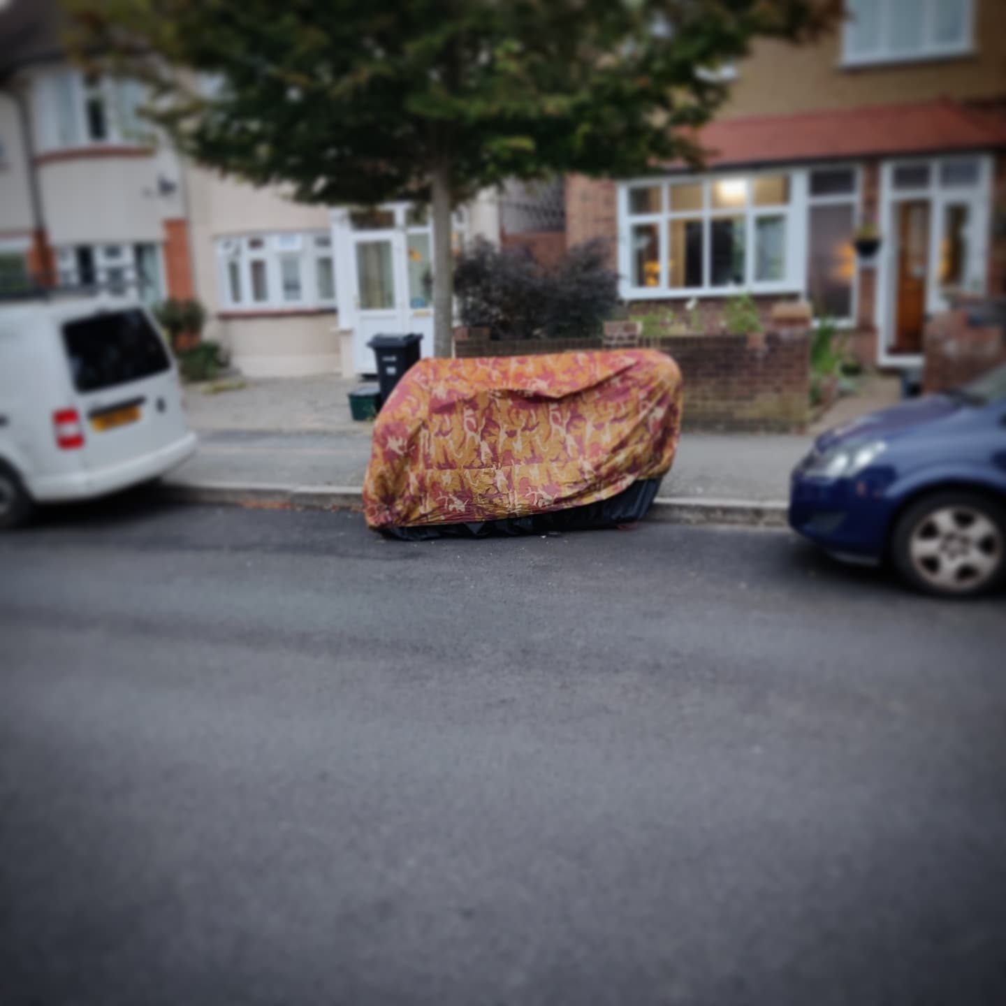 I'm sure there was a motorbike around here somewhere...
.
#bike #motorbike #camo #camouflage #missingbike #commentwhenyouseeit #thumbsupifyoucantseeit #invisiblebike