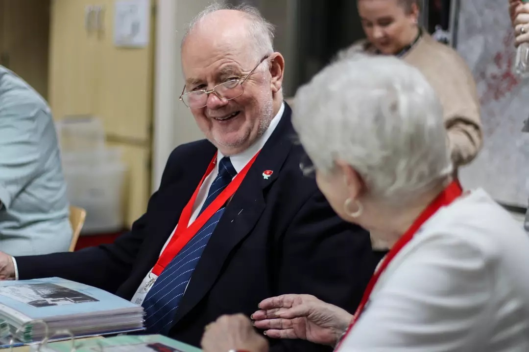 It was lovely welcoming back the 'Once Upon A Time' members, a programme which takes a look back into the history of the Manchester area. It was wonderful to see the members chat about their shared memories.
