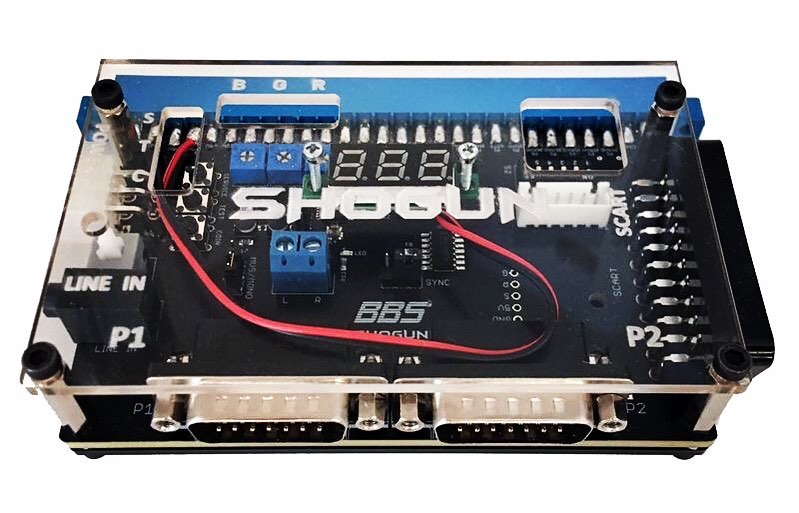 Our new supergun, Shogun Ultra, available in October #arcade #supergun #neogeo #neogeomvs #capcom #cps2 #cps3 #retrogaming #retrogames #arcadegames