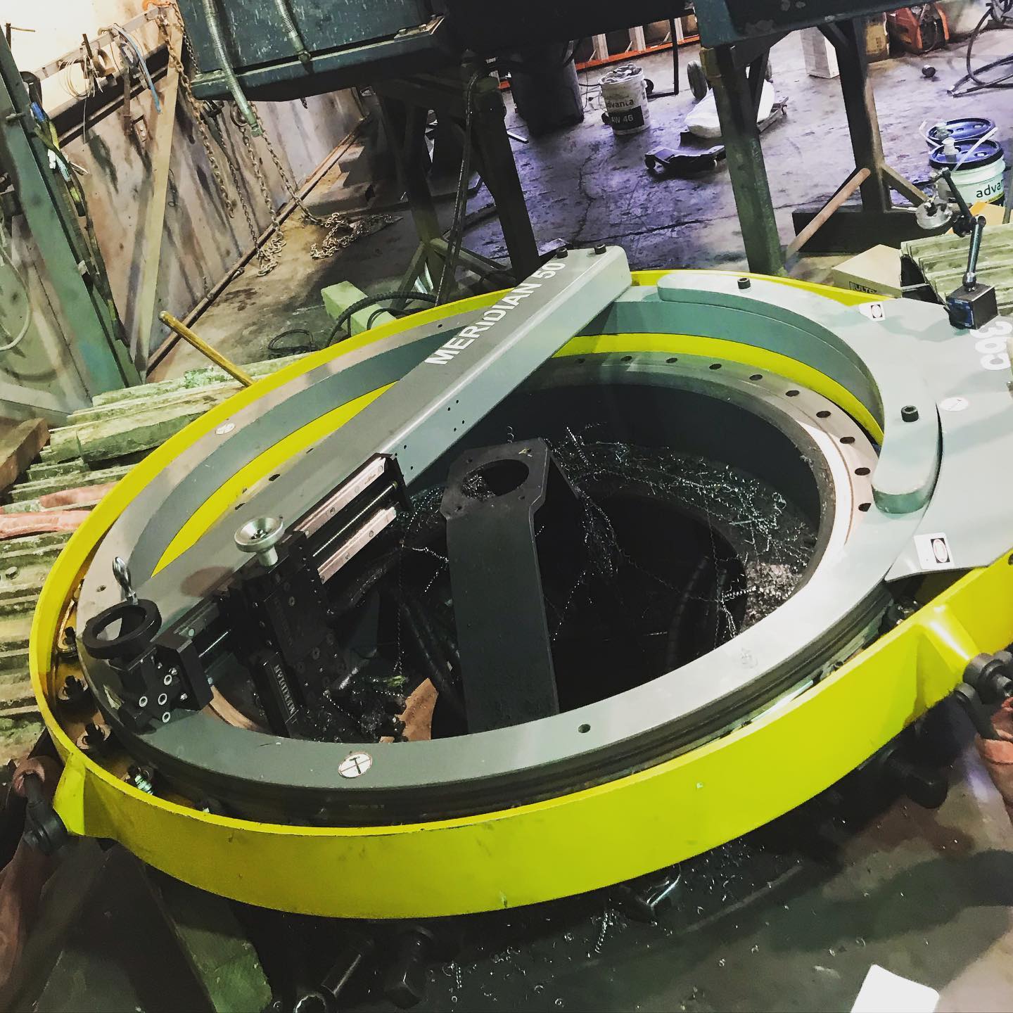 🟦 We can machine flanges from 1" up to 120". While designed around piping flanges, flange facers can be used on all types of heavy equipment and machinery. Facers can mount internally and externally. Learn more at interiorindustrial.ca (link in bio)🟨
#portablemachining #portablemillwright