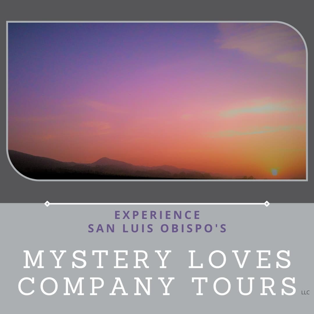 Get Your Tickets Today!
Experience SLO like never before!
#SLO #SanLuisObispo #California #ShareSLO #Mystery #History #WalkingTour #SundayFunday #Sunset #DateNight