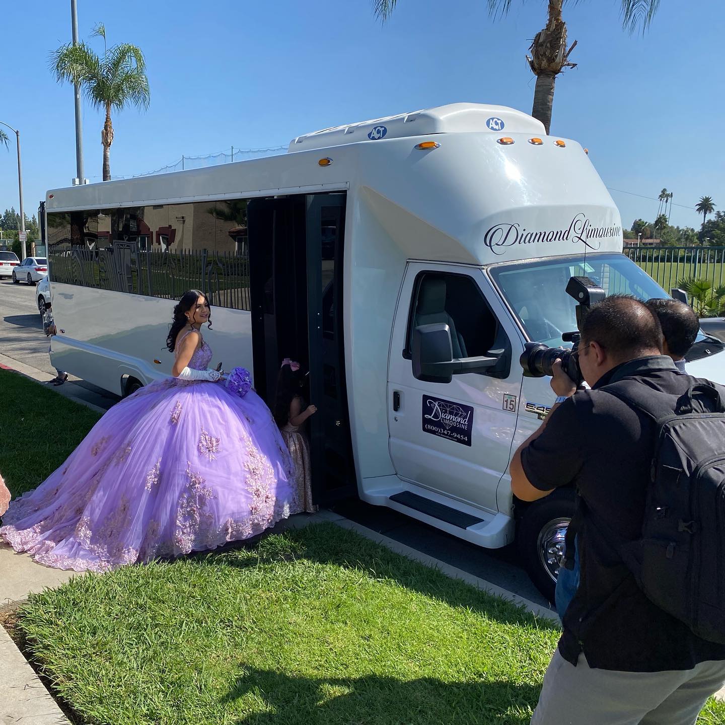 Beautiful day for a Quinceanera.