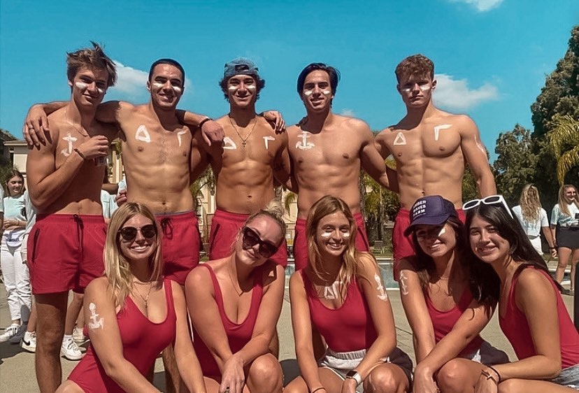 Congrats to @chapman_phidelt and @chapmanaphi for winning Delta Gamma’s Anchor Splash this past weekend! Together they raised over $9,000 for Delta Gamma’s philanthropy, Service for Sight!