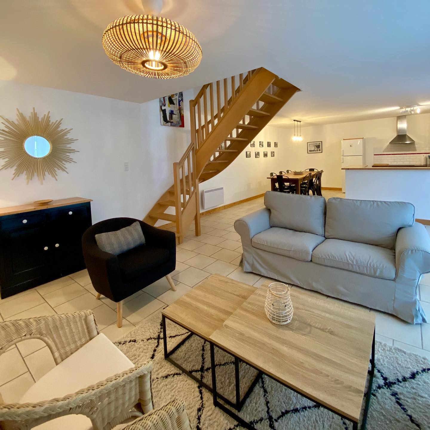 Notre Gîte Eisenhower pour un week end ou des vacances en famille, il peut accueillir 6 personnes, situé au cœur du cotentin proche des plages du débarquement