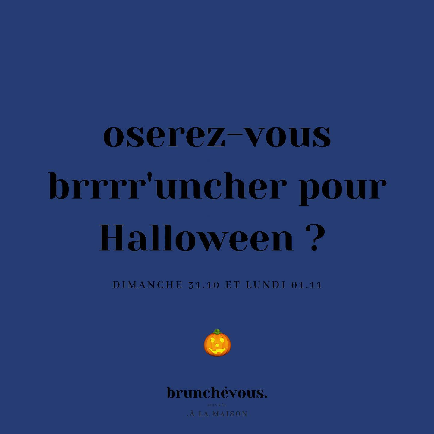 Brrrrrr ! đ» les fantĂŽmes, les zombies, les citrouilles arrivent⊠đ trick or treat ? đ·
Oserez-vous bruncher avec nous pour ce week-end dâHalloween ? đž
Commandez notre Ă©dition spĂ©ciale pleine de surprises, et surtout nos surprises prĂ©fĂ©rĂ©es signĂ©es @charlotte_o_chocolat đ§ââïž
#brunchevous #brunchbox #brunchstcergues #biscuits #food #foodinstagram #brunch #brunchhautesavoie #brunchdudimanche #saintcergues #stcergues #machilly #juvigny #veigy #veigyfoncenex #loisin #lucinges #bonsenchablais #douvaine #villelagrand #fillinges #nangy #bonne #ballaison #cranvessales #halloween #halloweenfood #brunchhalloween #halloweenbrunch