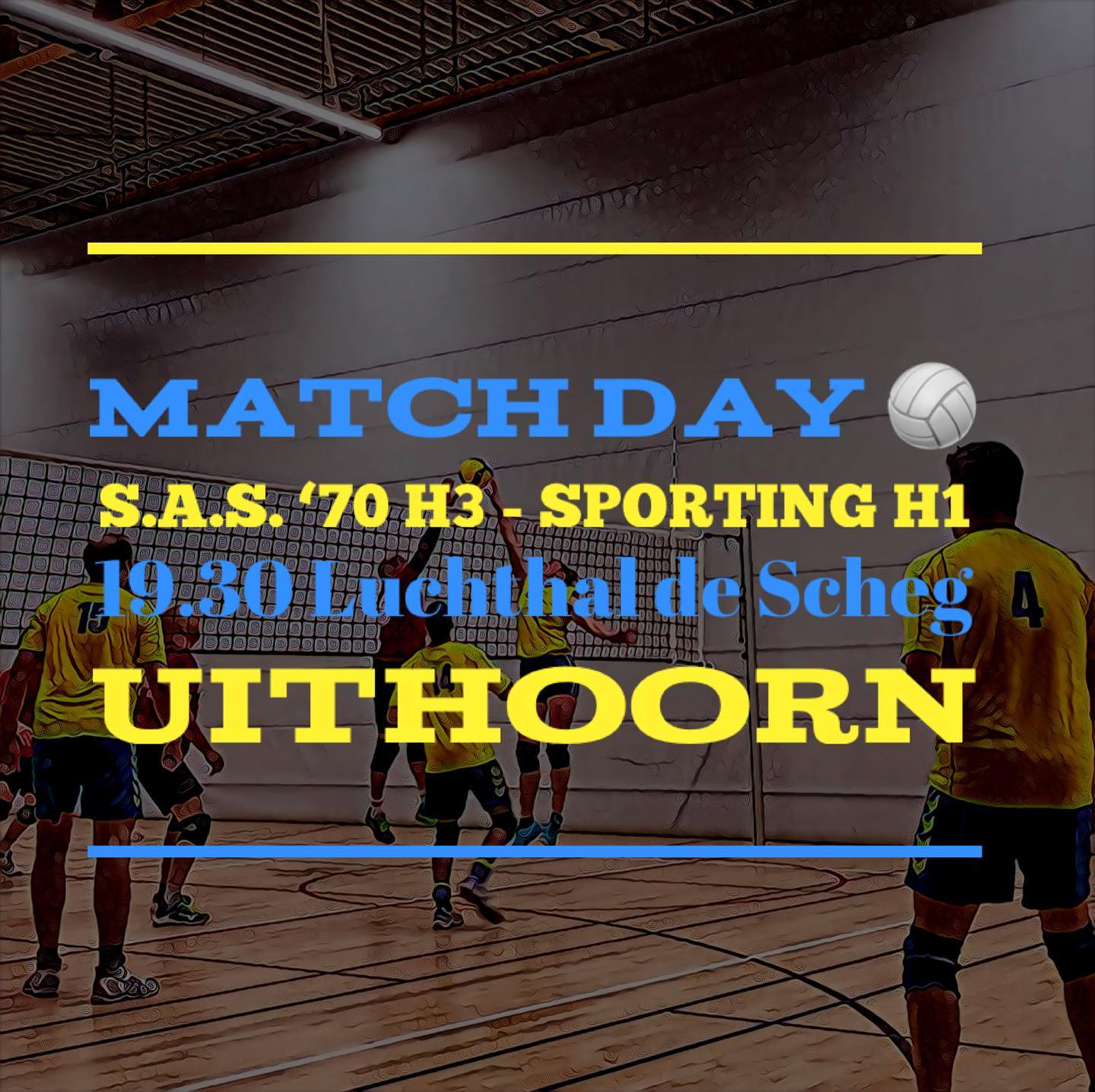 Match day 🏐
Vanavond mag Heren 1 van Sporting Zandvoort weer aantreden na een weekje vakantie. Om 19.30 staan ze tegenover S.A.S ‘70 in Uithoorn. De vorige wedstrijd heeft Sporting met 4-0 gewonnen. Om kampioen te worden mogen ze geen punten achter laten. Sporting zal dus waken voor onderschatting en met volle bak er tegen aan gaan. #sporting #zandvoort #volleybal #sas70 #matchday