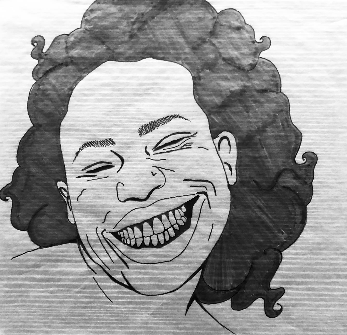 smile? #pen #sharpie #realorfake #artist #nycartist #askmeonemoretime #😑