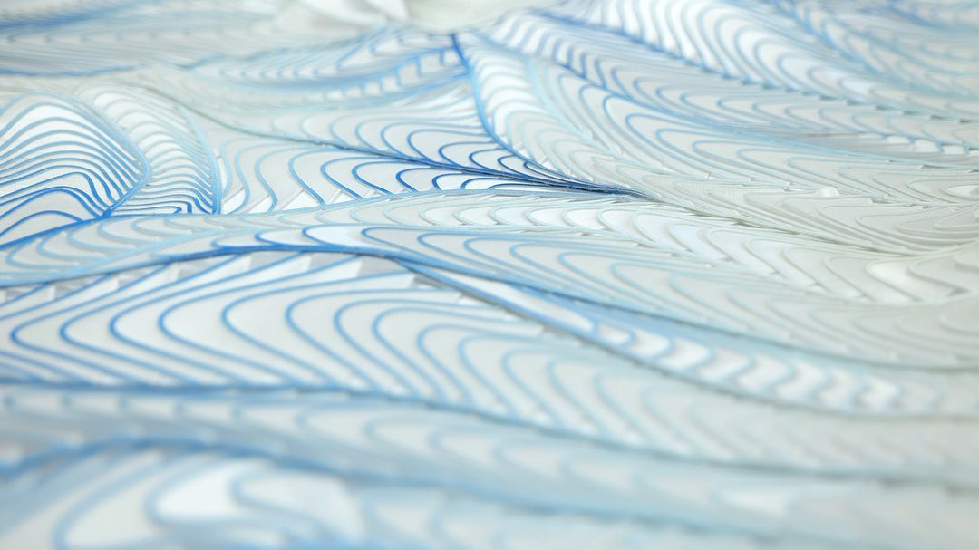 From recycled bottles to premium fabric.
The liquid fabric is developed by using 0% polyester monofilament yarn with organic silk.
We are very glad to support our clients @evianwater and @irisvanherpen to explore sustainable options for haute couture.
#circularfashion #fashionnova #recycledmaterials #recycledfashion #fashionista