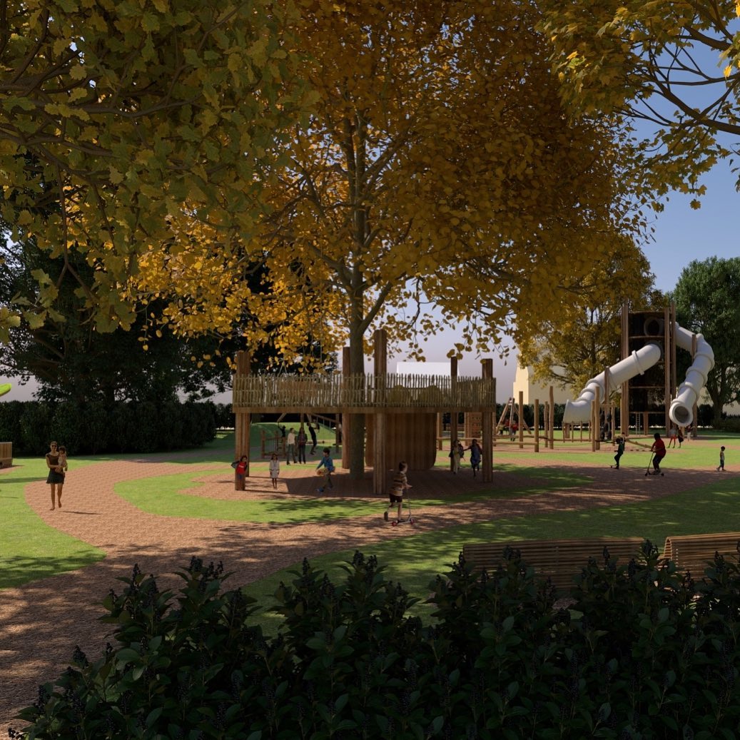 Something different … Dreamplayground. ❤️
Interactive and with gamification 🤸♂️🤾♀️🏂🤽♀️🏆.
Soon starting g with the next phase.
#game #playground #dreamworld #zeeland #play #park #gamification #interactive #landscape #design #landscaping #kidsworld #vitality