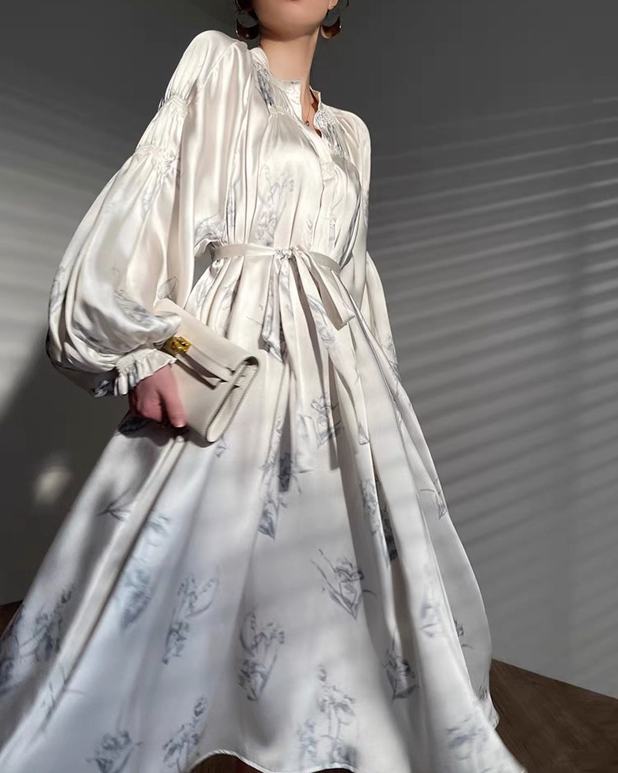 Satin Digital Print Party Dress 💃
#oukalondon