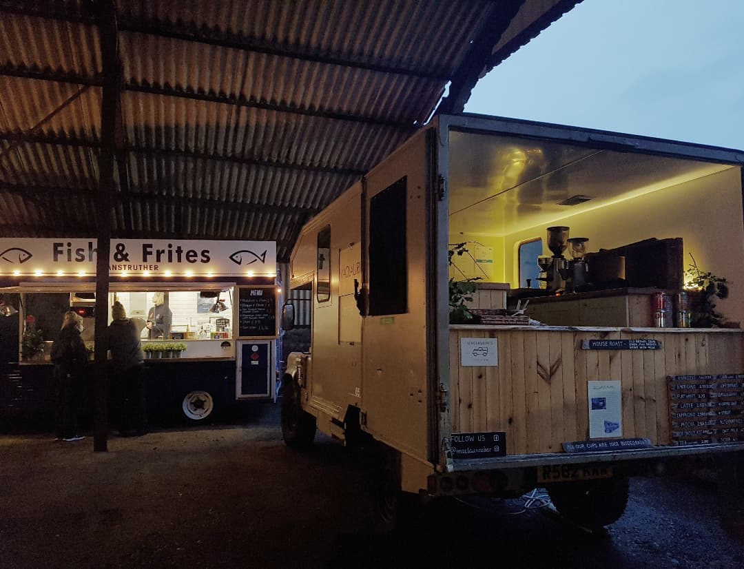 Plenty of Christmas cheer @bowhousefife today - we'll be back serving from 10am tomorrow alongside the fabulous @fishandfrites
#coffee #landrover #landroverdefender #fife #eastneuk #smallbusiness #scotland #greatbritain #unitedkingdom