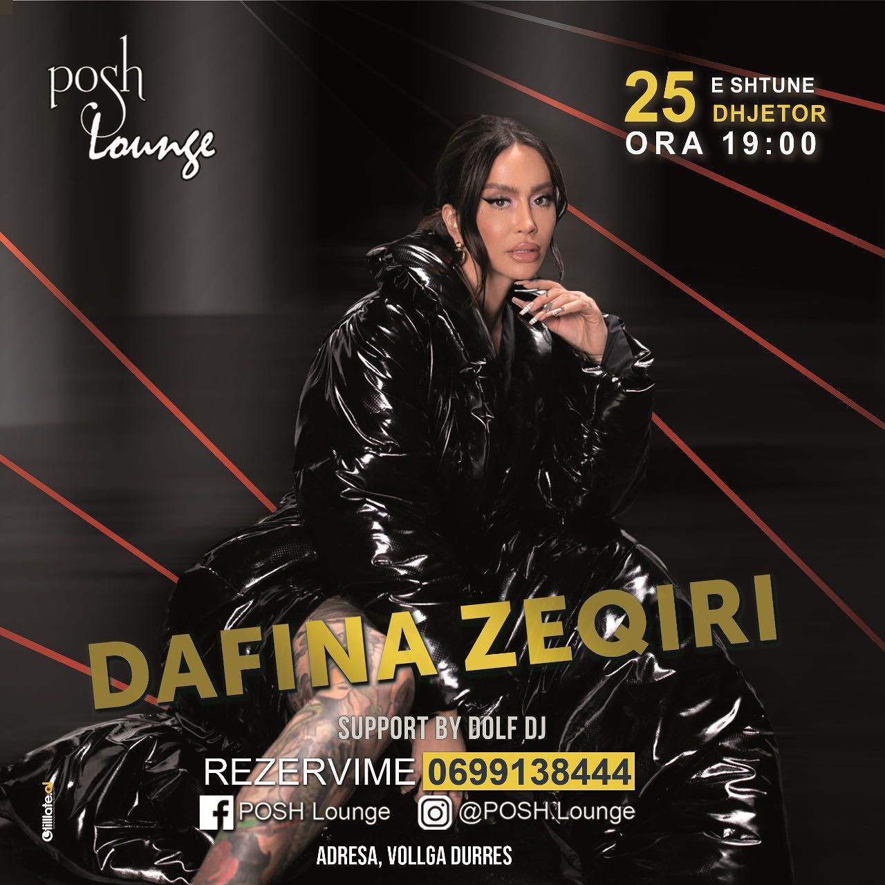 Christmas Night with @dafina.zeqiri @posh.lounge 🎄✨
Reserve now 📞: 0699138444