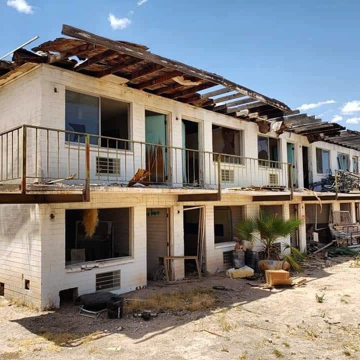 Checking out of this hotel for good #demolition