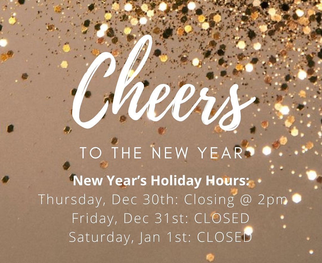 Here are our New Year’s Holiday Hours for this week. We will resume a normal schedule on Monday, January 3rd. FDI wishes you a Safe and Happy New Year’s!