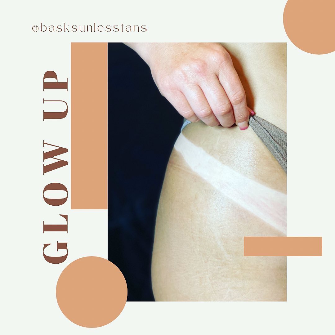 Custom Spray Tan with @basksunlesstans here at BLUSH! New client special $35 ๐คฉ #sandiegotans #tanning #customtan #tanningsd