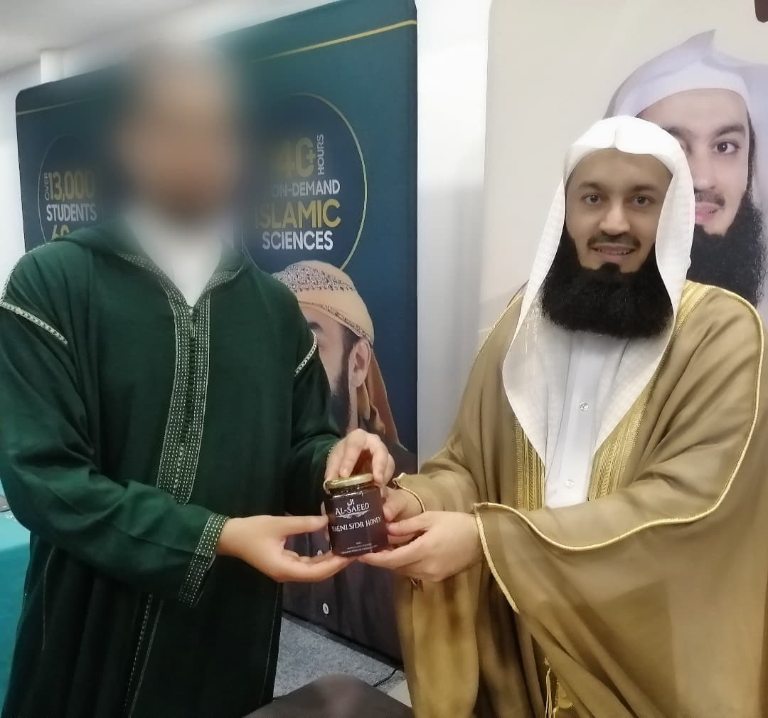 @alsaeed.co x @muftimenkofficial, Appreciate the love and support! Get your Premium Honey now at www.alsaeed.co!
.
.
.
.
.
.
.
.
.
.
.
.
#alsaeedco #health #beauty #yemenisidrhoney #muftimenk #sunnah #honey #organichoney #instafamous #celebrity #wow #collab #skin #onlineshopping #rawhoney #likeforlikes #lightuponlight #emaanchannel @muftimenkofficial @emanchanneltv