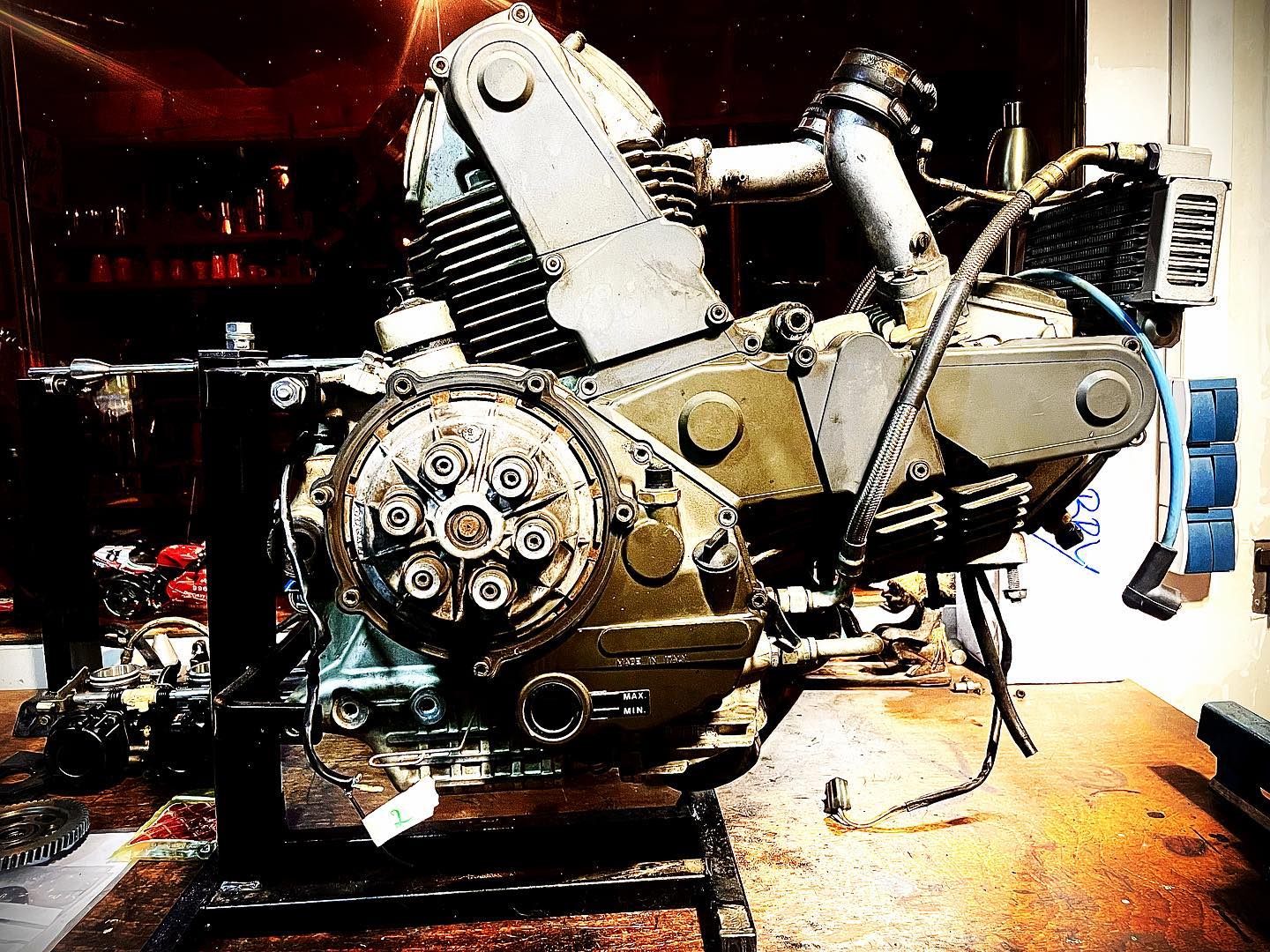 #Ducati #900monster #motor „einmal überholen bitte!“😎 #desmo #motorrad #motorbike #motorcycle #ducatimonster #germanbikeprojekt by #robby