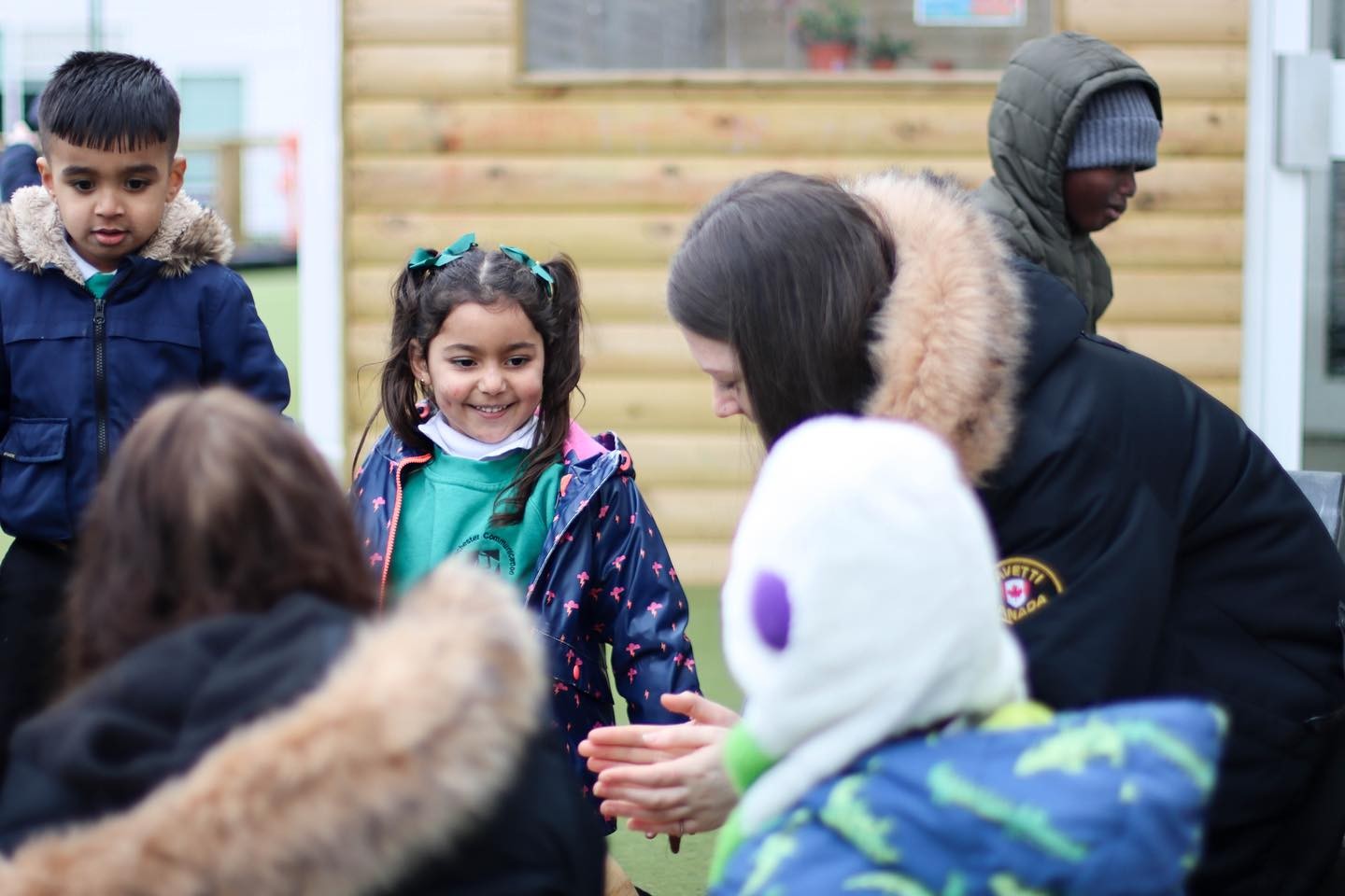 It was fantastic seeing the students from @mancomacademy and @mcpacademy interacting with each other.